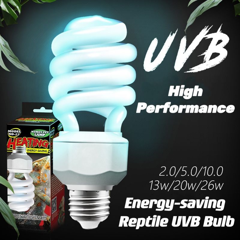 Nomoy Pet Reptile High UVB bulb Reptile UVB lamp turtle lamp UVB 13w