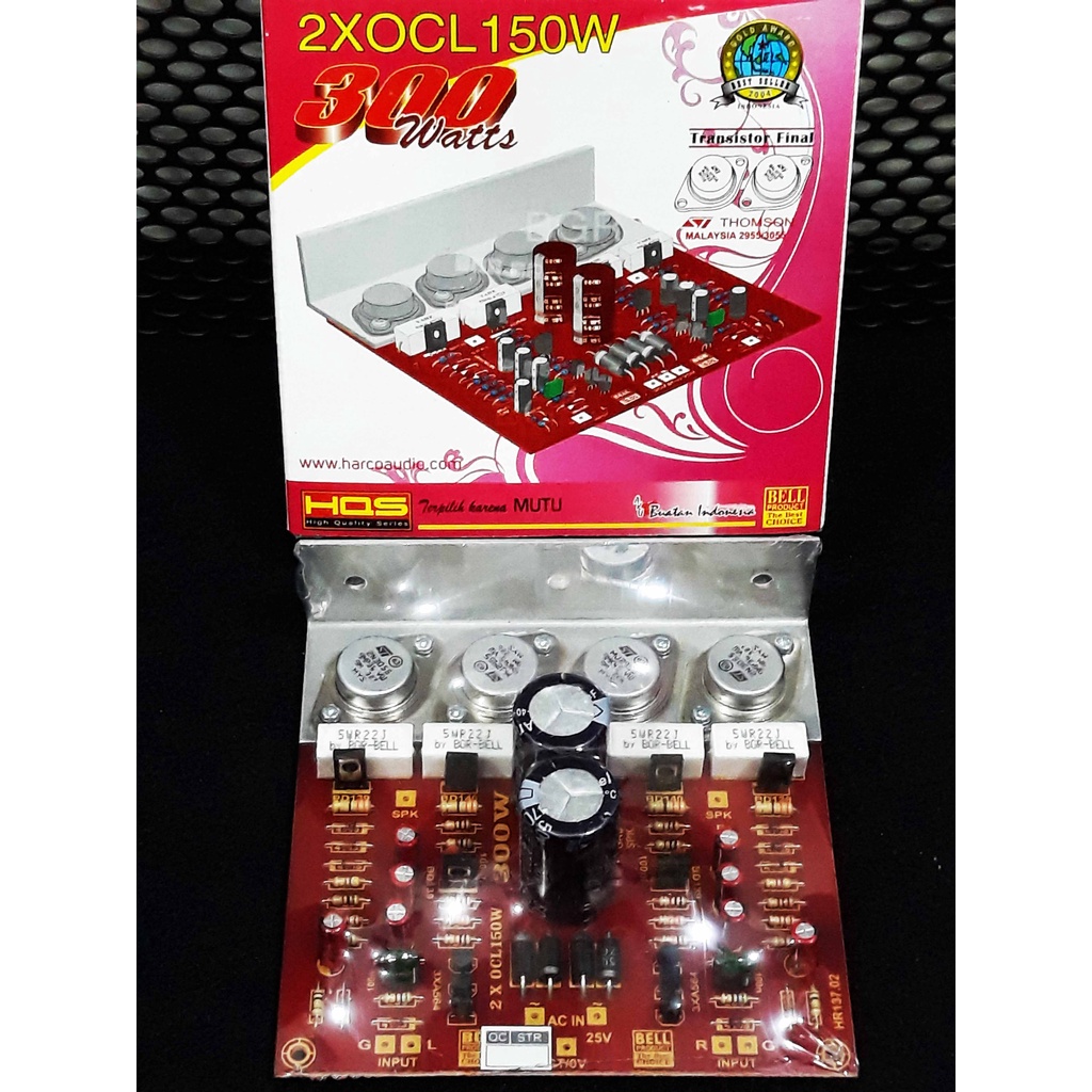 Power 300W 2X OCL 150W TR FINAL 2N3055& MJ2955 ST MALAYSIA | Shopee