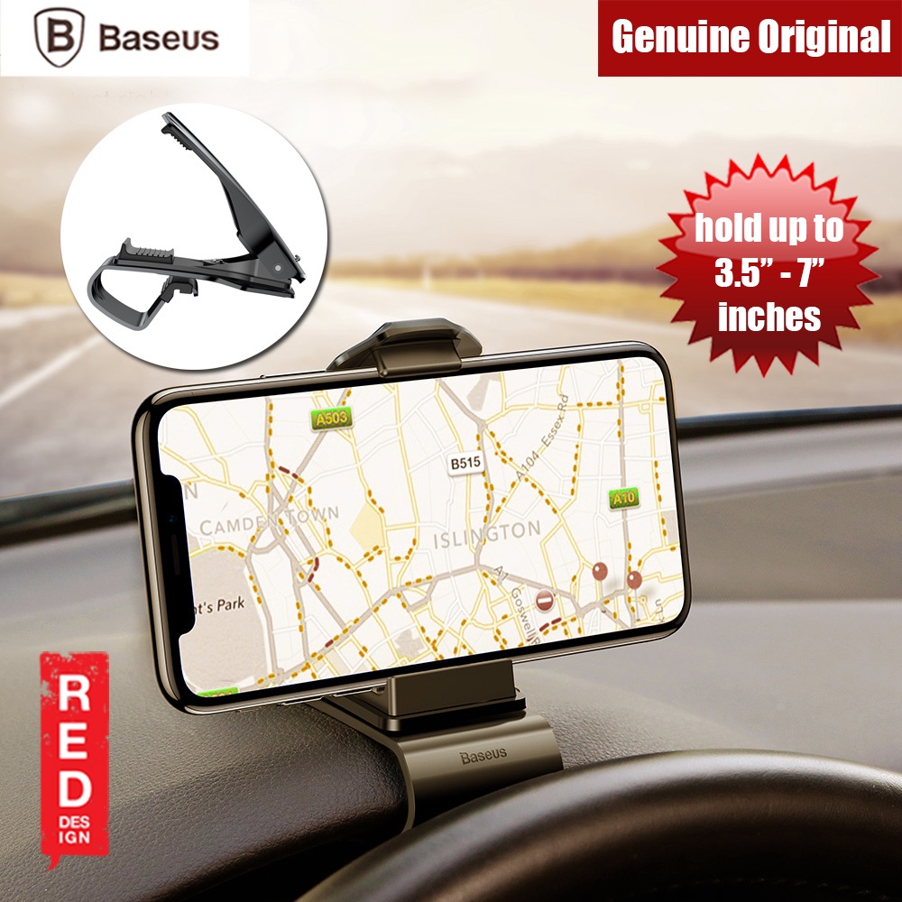 Baseus Horizontal Mouth Car Mount Dashboard Car Mount Clip Mount Car Holder for Phone Pro and