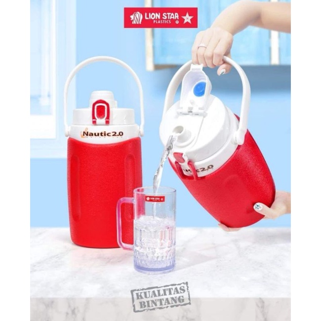 (GSF)D34 Cold Hot Water Thermos 2 Lt Lion Star Nautic2 Shopee Malaysia