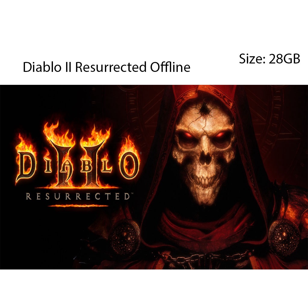 Diablo II Resurrected Offline PC Game Shopee Malaysia