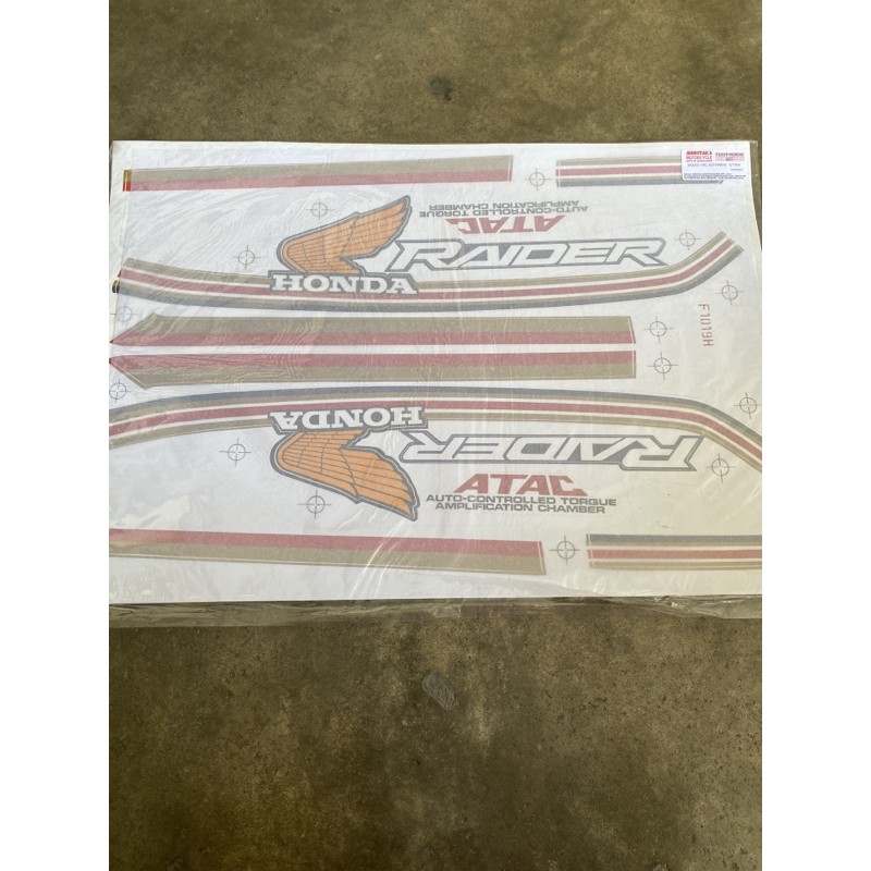 Honda Raider HX135 Body Sticker | Shopee Malaysia