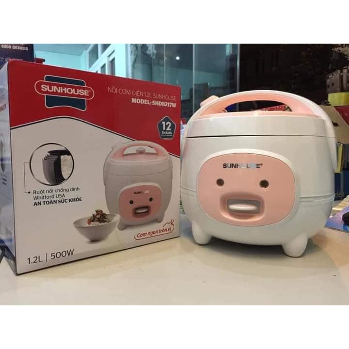 Sunhouse SHD8217 1.2l rice cooker, 500W capacity | Shopee Malaysia
