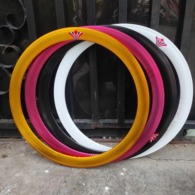 1pcs LESPO Bicycle RIMS 700c 50MM Or 5CM Hole 36H ALLOY DOUBLE WALL