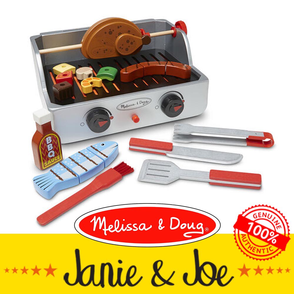 Melissa and doug bbq set best sale