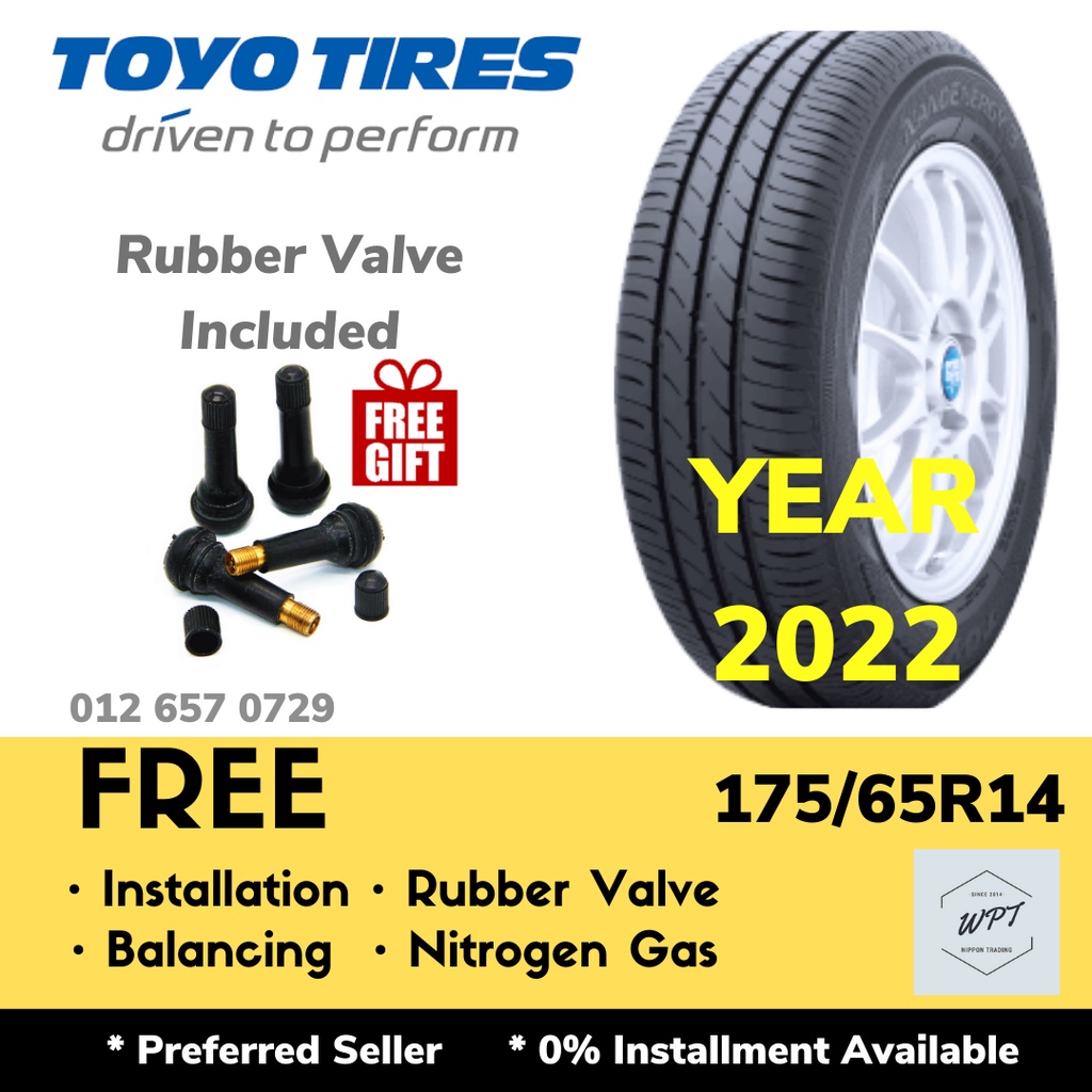 175/65/14 Toyo Nano Energy 3 Tyre Tayar