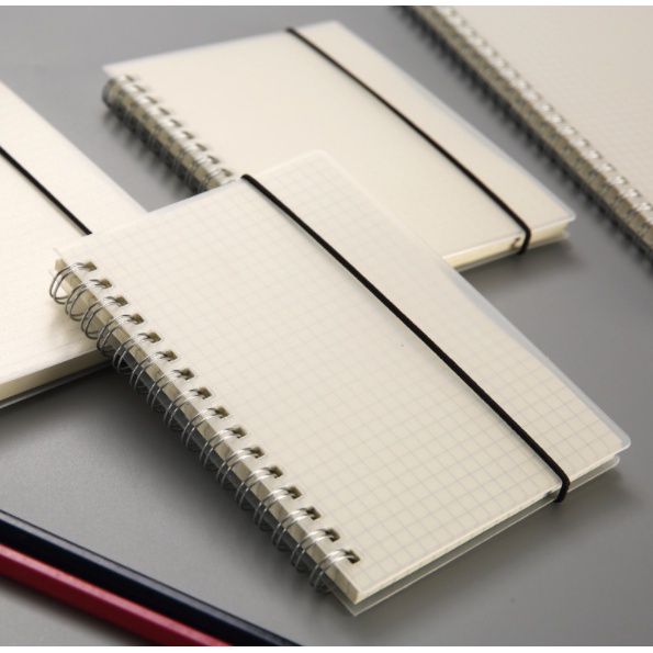 B5&A5 Transparent Notebook (Blank,Grid,Dotted) | Shopee Malaysia