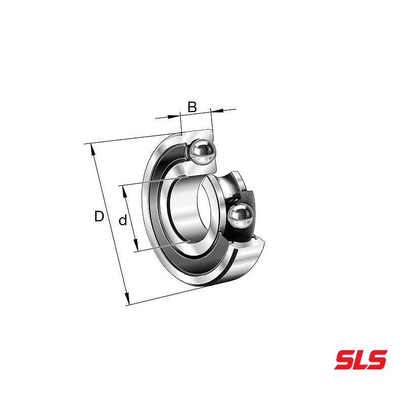 FAG 62206-A-2RSR Deep Groove Ball Bearing | Shopee Malaysia