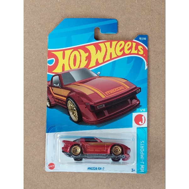 Hot Wheels Mazda RX-7 / RX 7 / RX7 (Maroon) | Shopee Malaysia
