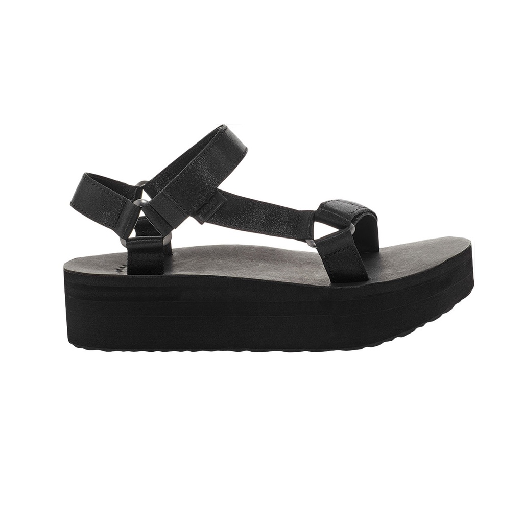 Teva Flatform Universal Satin for Women Black Shopee Malaysia