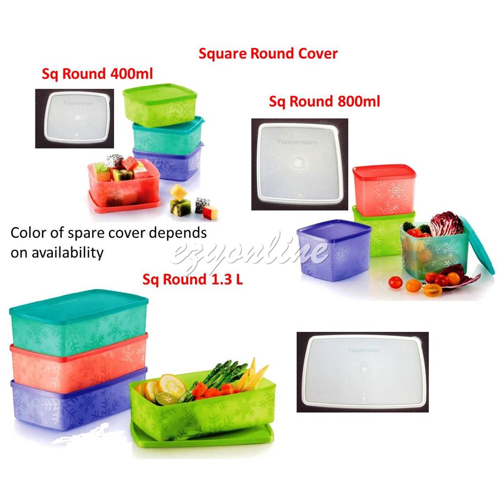 Tupperware Sq Round Cover | Shopee Malaysia