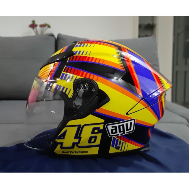 Agv k5 hot sale jet soleluna