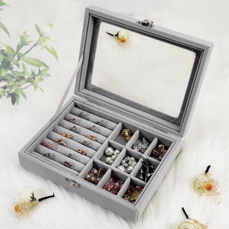 💙Jewelry Box|Brooch box | Shopee Malaysia