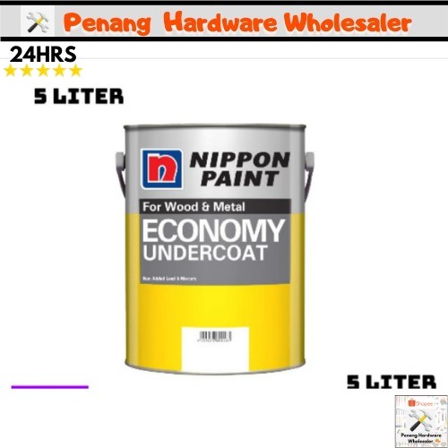 Nippon Paint Economy Undercoat wood & metal (white) / cat undercoat