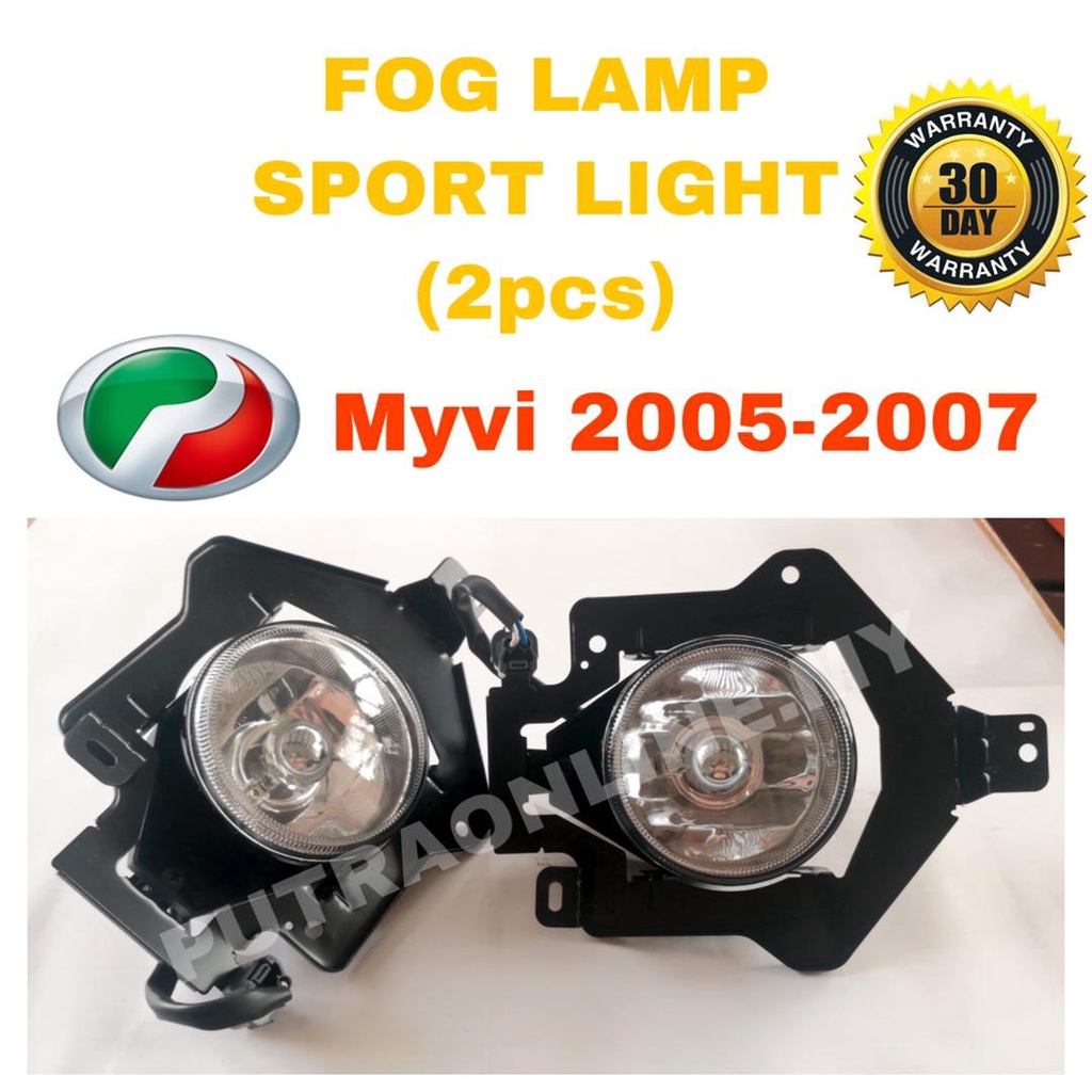 2 PCS PERODUA MYVI 20052007 FOG LAMP SPORT LIGHT Shopee Malaysia