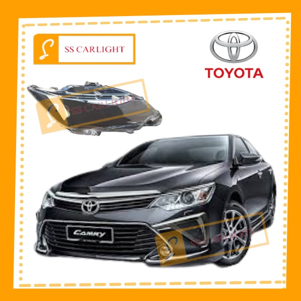 TOYOTA CAMRY 15 16 17 ACV51 HEAD LAMP COVER HEAD LIGHT COVER READY ...