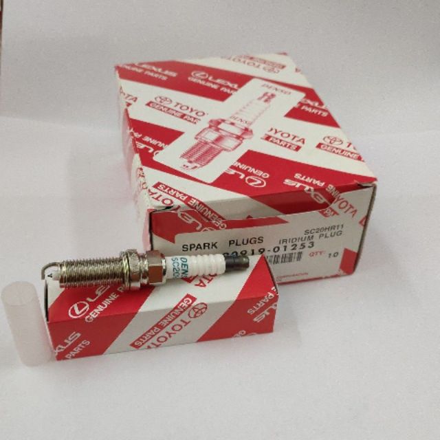 TOYOTA PRIUS 1.8 WISH ZGE20 ZRE14 SPARK PLUGS (90919-01253) | Shopee ...