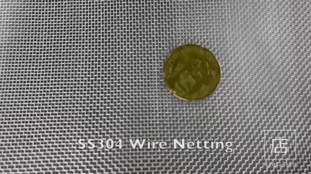 Stainless Steel Wire Mesh SS 304 Mosquito Netting 20 mesh Loose Cut ...