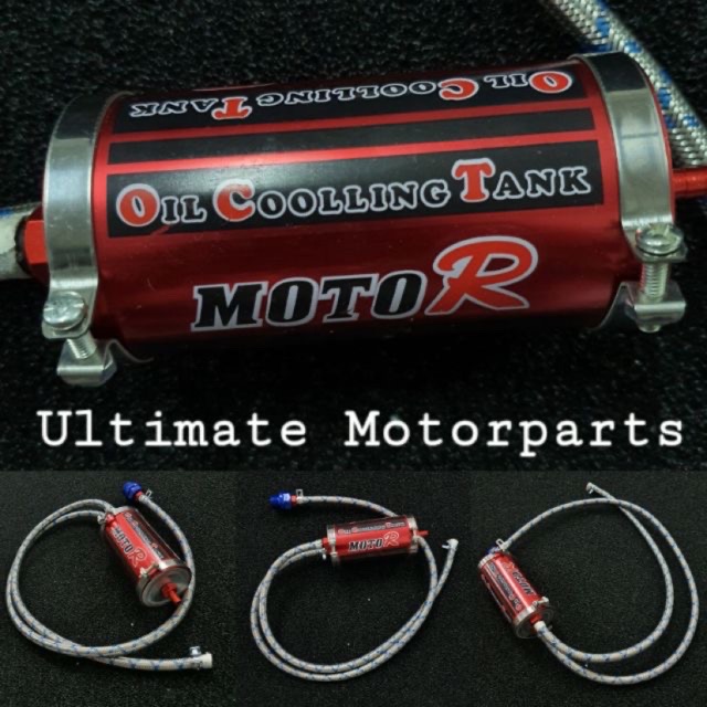 Universal Motorcycle Racing Oil Cooling Tank Semua Motor Boleh Pakai ...