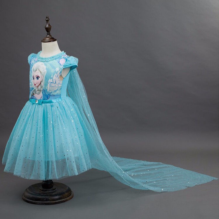 open lace back dress Disney Q Posket Petit Story of Belle Green Dress