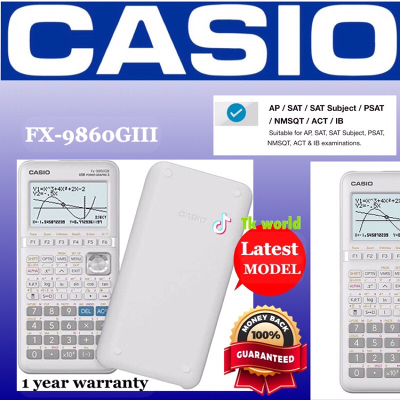 Casio FX 9860GIII Graphic Calculator | Shopee Malaysia