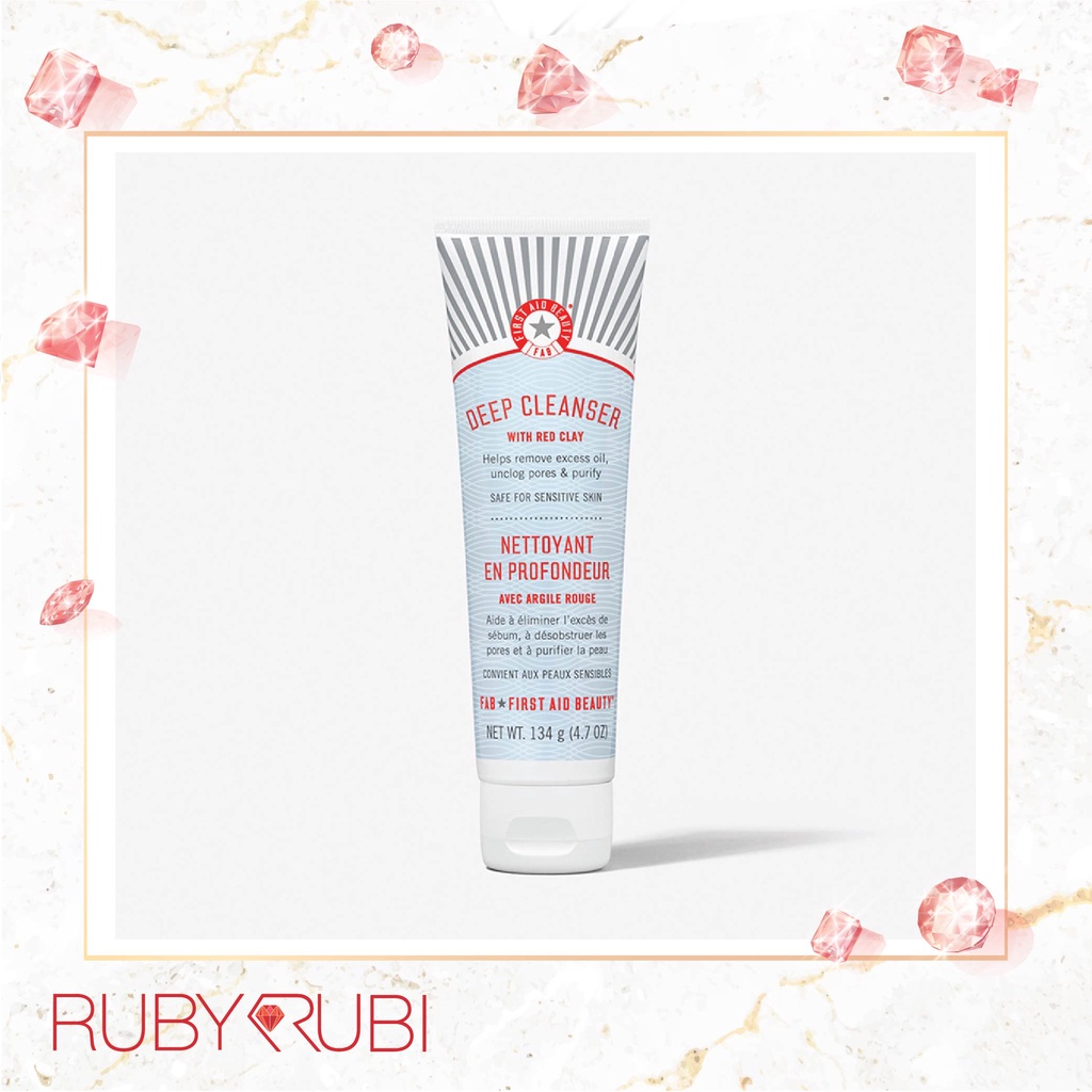 ORIGINAL FIRST AID BEAUTY DEEP CLEANSER WITH RED CLAY 134G Shopee