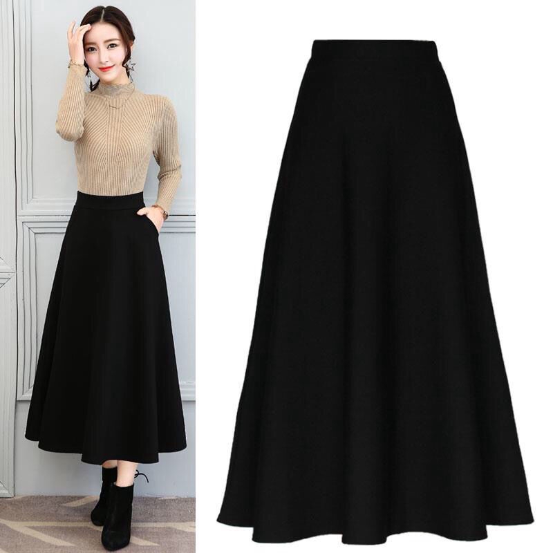 Long maxi skirts 4xl best sale