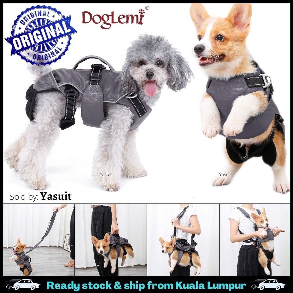 Dog Bag Carrier Cat Backpack Branded Doglemi Premium Sling Bag Multiple Usage Pet Comfortable