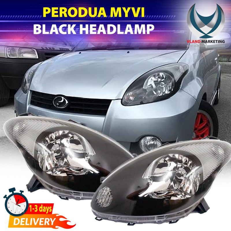 Perodua Myvi Old 20042010 SE1 SE2 Headlamp Light Head Lamp lampu depan