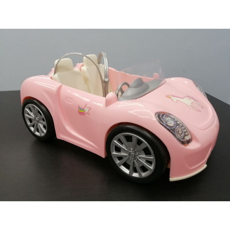 Barbie Car Soft Pink Toy | Shopee Malaysia