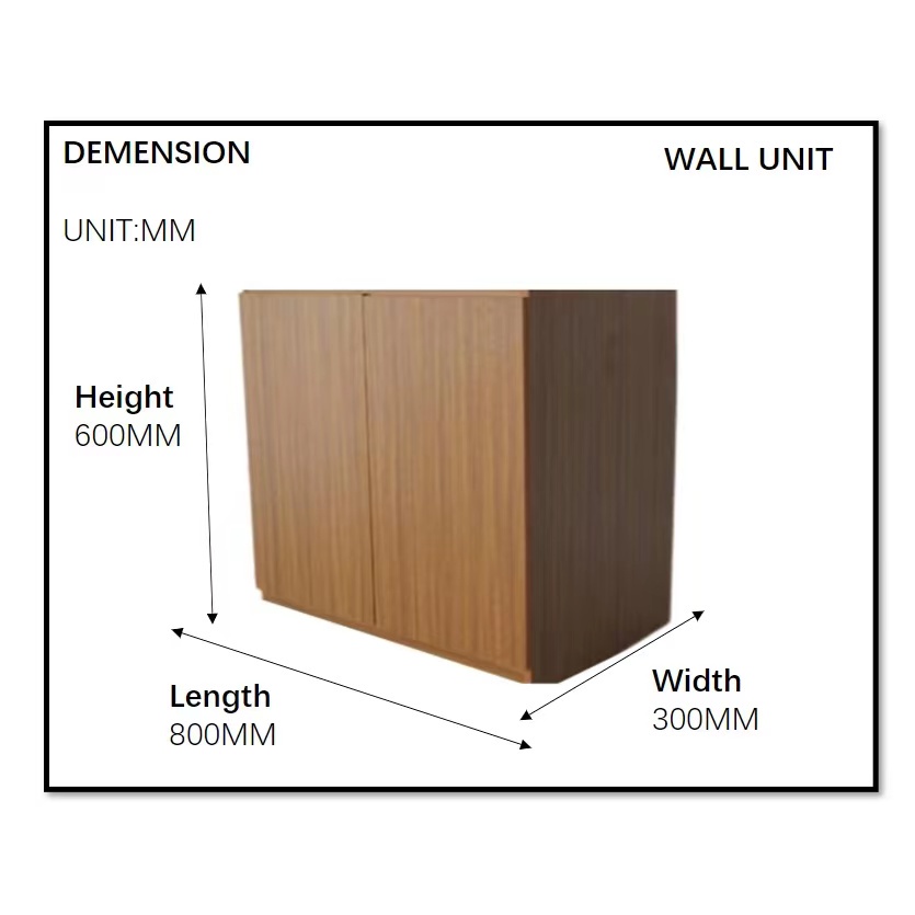 Puchong Kitchen Base Tall Wall Unit Kitchen Storage Almari