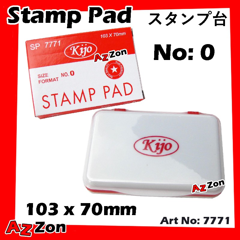 Stamp Pad Size 0