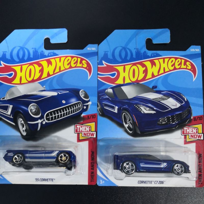 Hot wheels then 2024 and now 2018