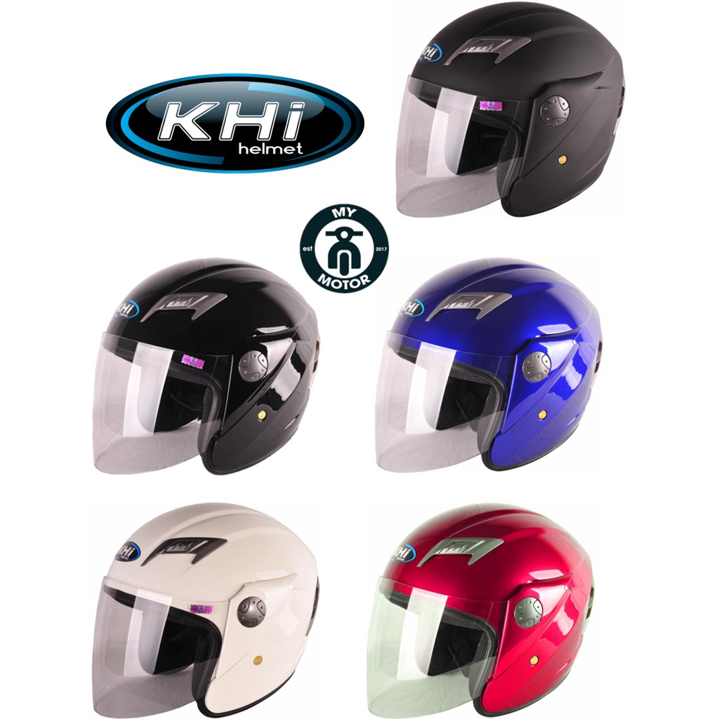 MYRIDER [Clearance] KHI K18 Helmet Original [SIRIM APPROVED] Shopee