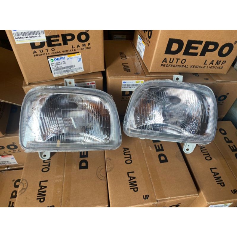 Perodua Kancil Head Lamp Lampu Depan Bran DEPO kancil Lompat Kancil