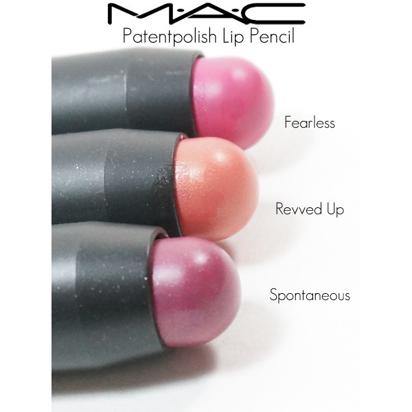 M.A.C Patentpolish/Velvetease Lip Pencil Crayon A Levres Mac