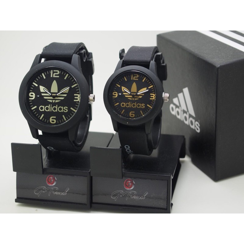 Adidas couple hot sale watch