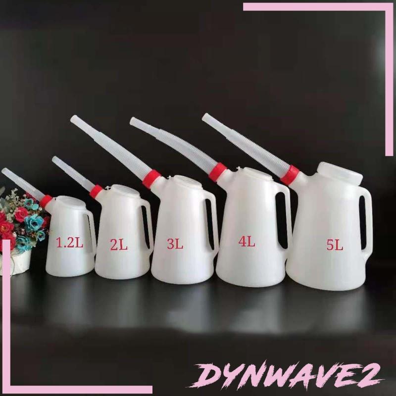 Oil Measuring Jug with Pouring Flexible Spout with Lid for Car ...