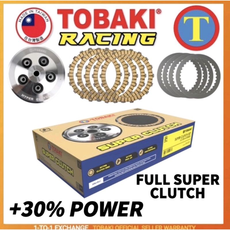 Tobaki Hyper Clutch & Clutch Plate LC135 v1 to V8 Racing Proformance