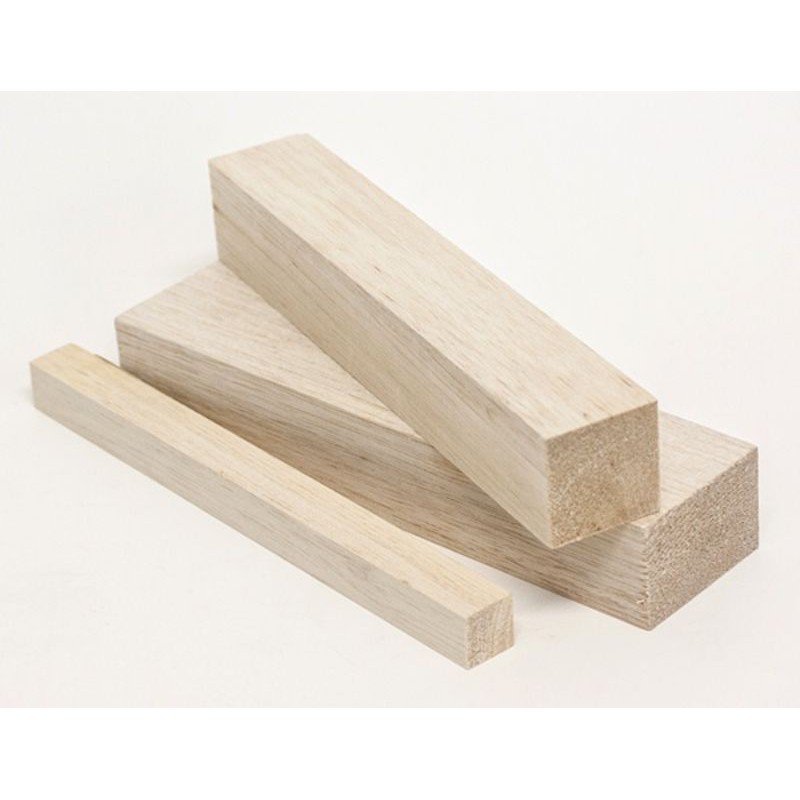 KAYU Balsa Wood block 4cm x 5cm x 10cm balsa block balsa block wooden