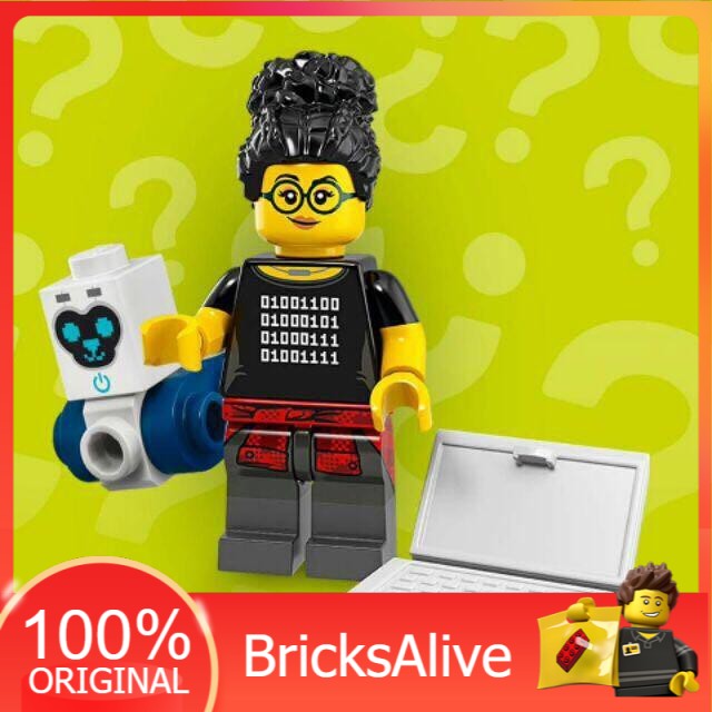 LEGO MINIFIGURES CMF Series 19 Programmer MISP (71025) | Shopee Malaysia