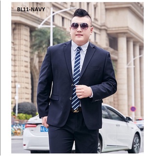 new Mens black colour obese 9xl suit set high quality blazer very big dress  suit wedding