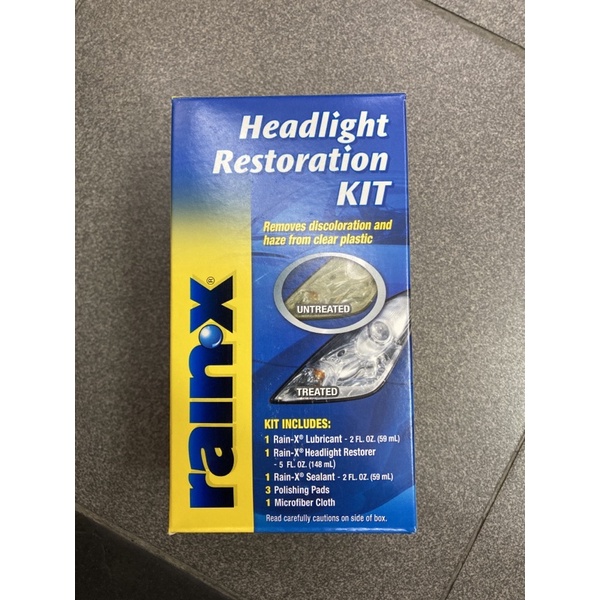 RAINX HEADLIGHT RESTORATION KIT (5in1) Shopee Malaysia