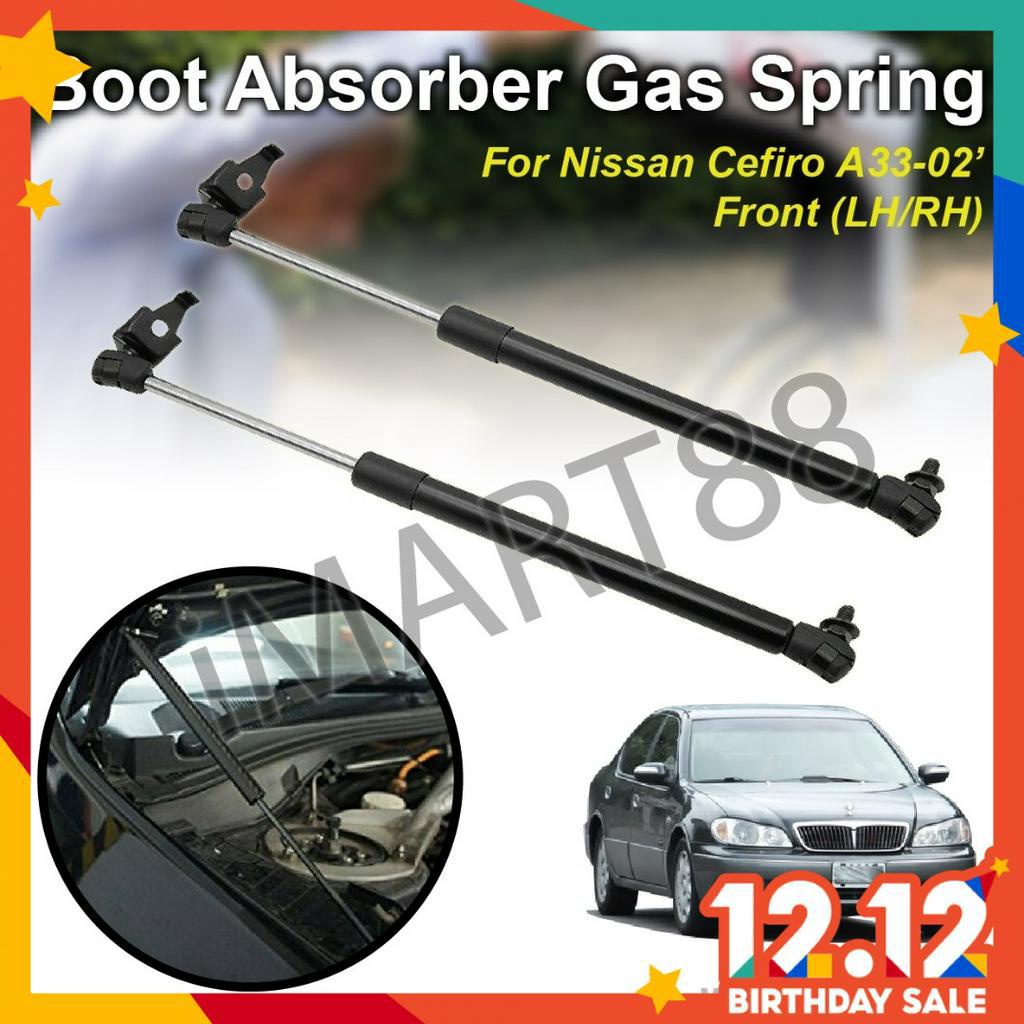 Nissan Cefiro A33 2002 Front Bonnet Damper Boot Absorber Gas Spring Set ...