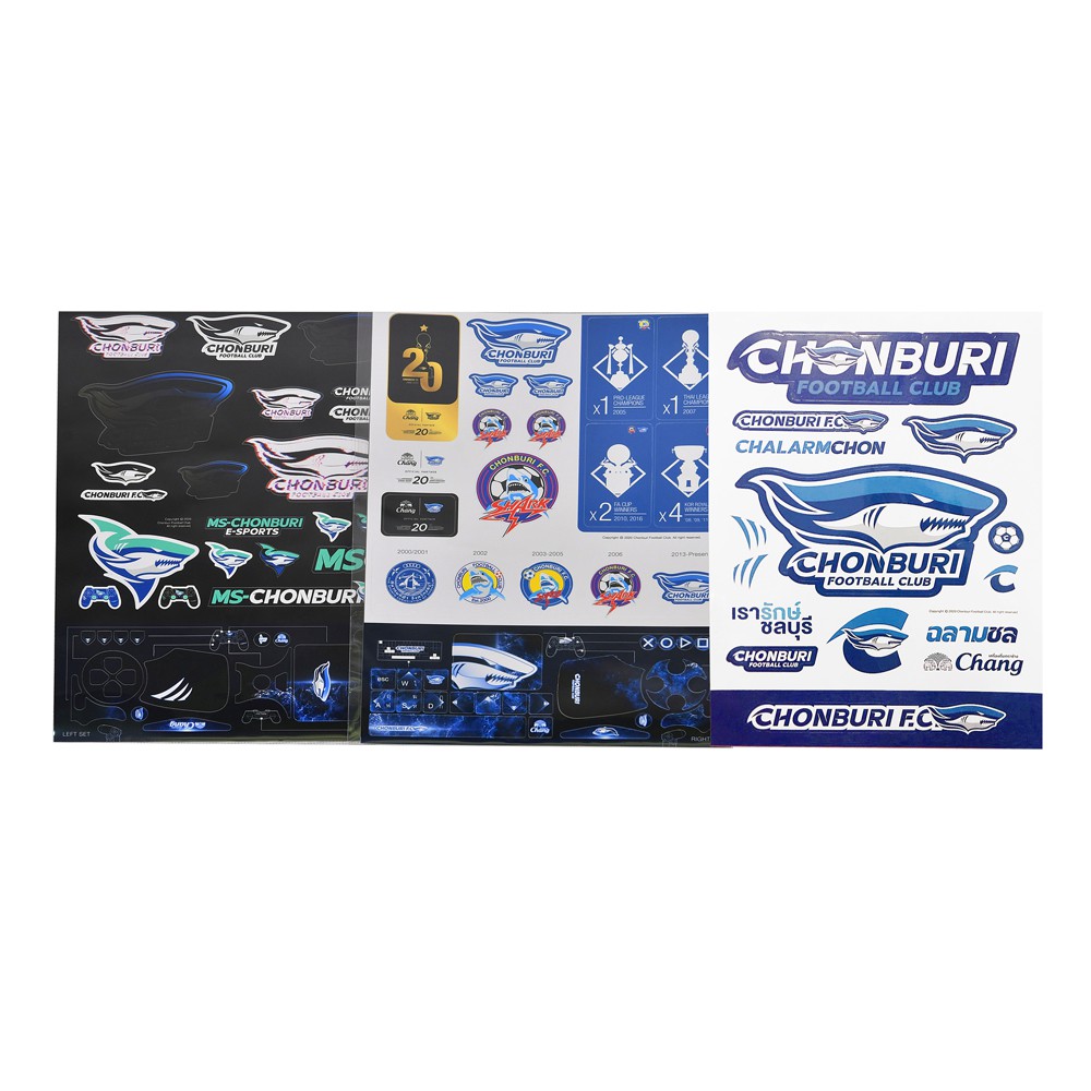 CHONBURI FC Sticker Set A4 Size Assorted | Shopee Malaysia