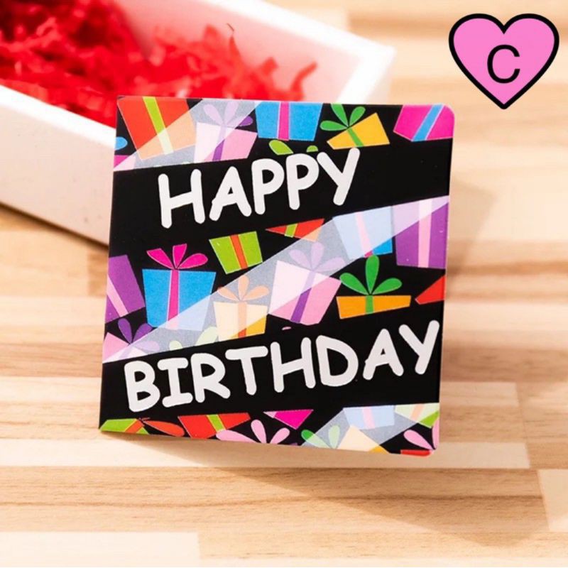 wishes card KAD BIRTHDAY WISHES KAD( add on FOR BUYER MY SHOP ONLY ...