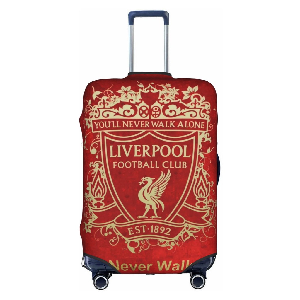 Liverpool F.C. Thickened Luggage Cover 18 24 28 32 Inch High Elastic Travel Suitcase Spandex Protective Cover Shopee Malaysia