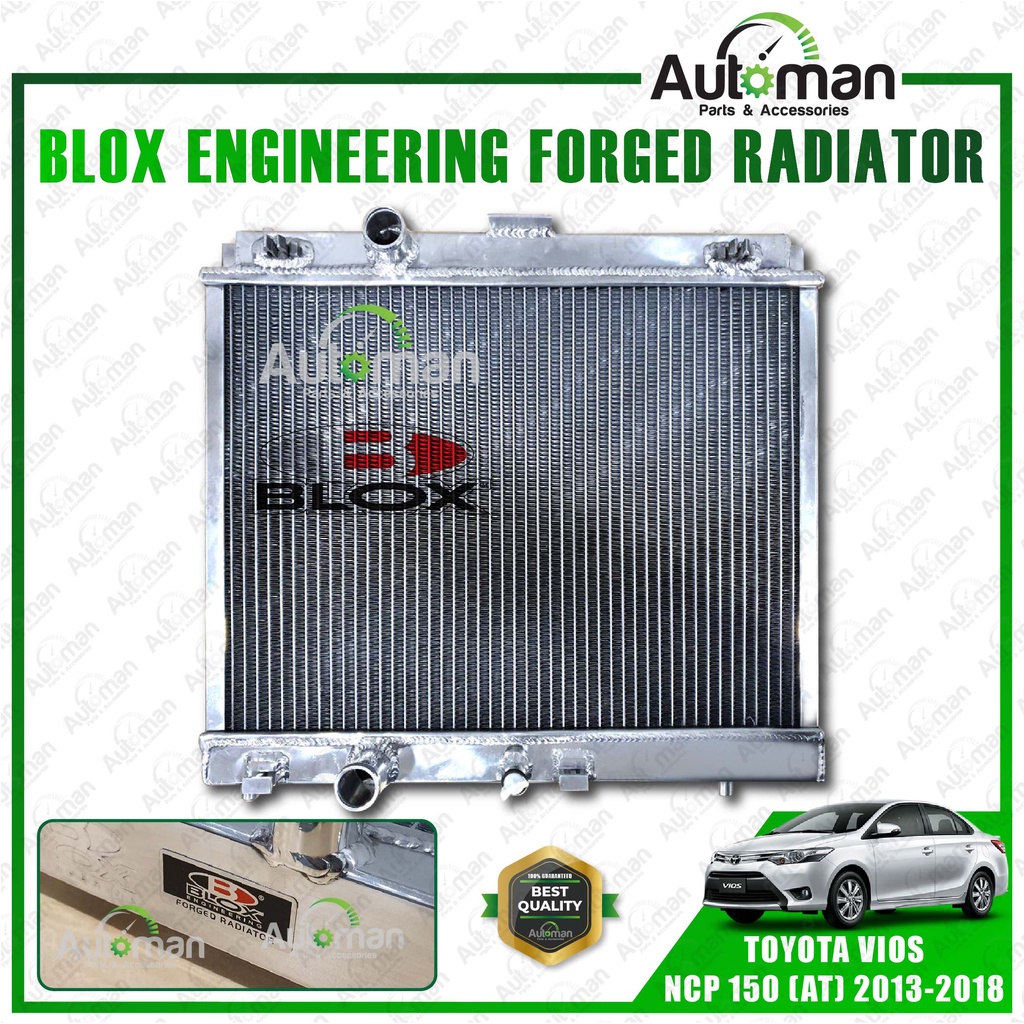Blox Radiator Toyota Vios NCP150 2013 - 2018 Engineering Aluminium ...