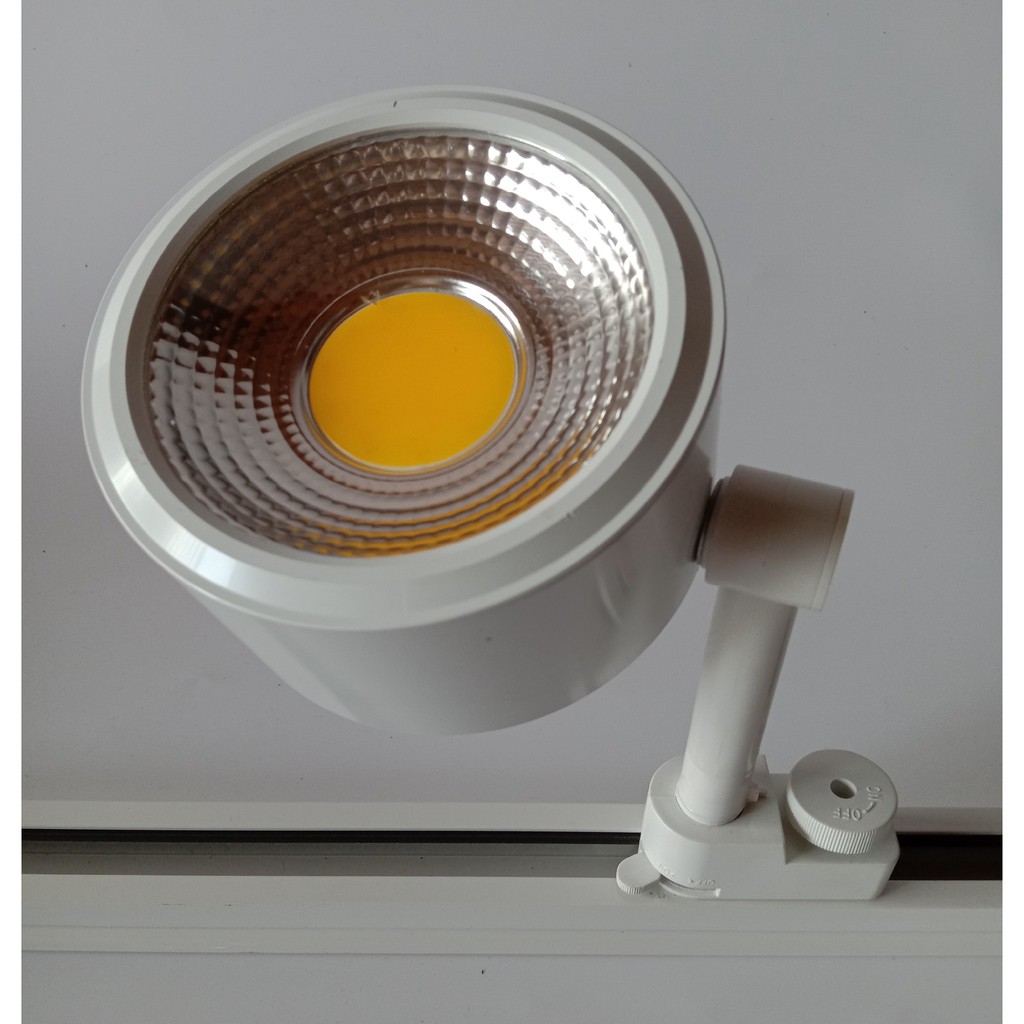 COB LED Track light, 10 watt (113mm diameter x 60mm length), 3000k warm ...