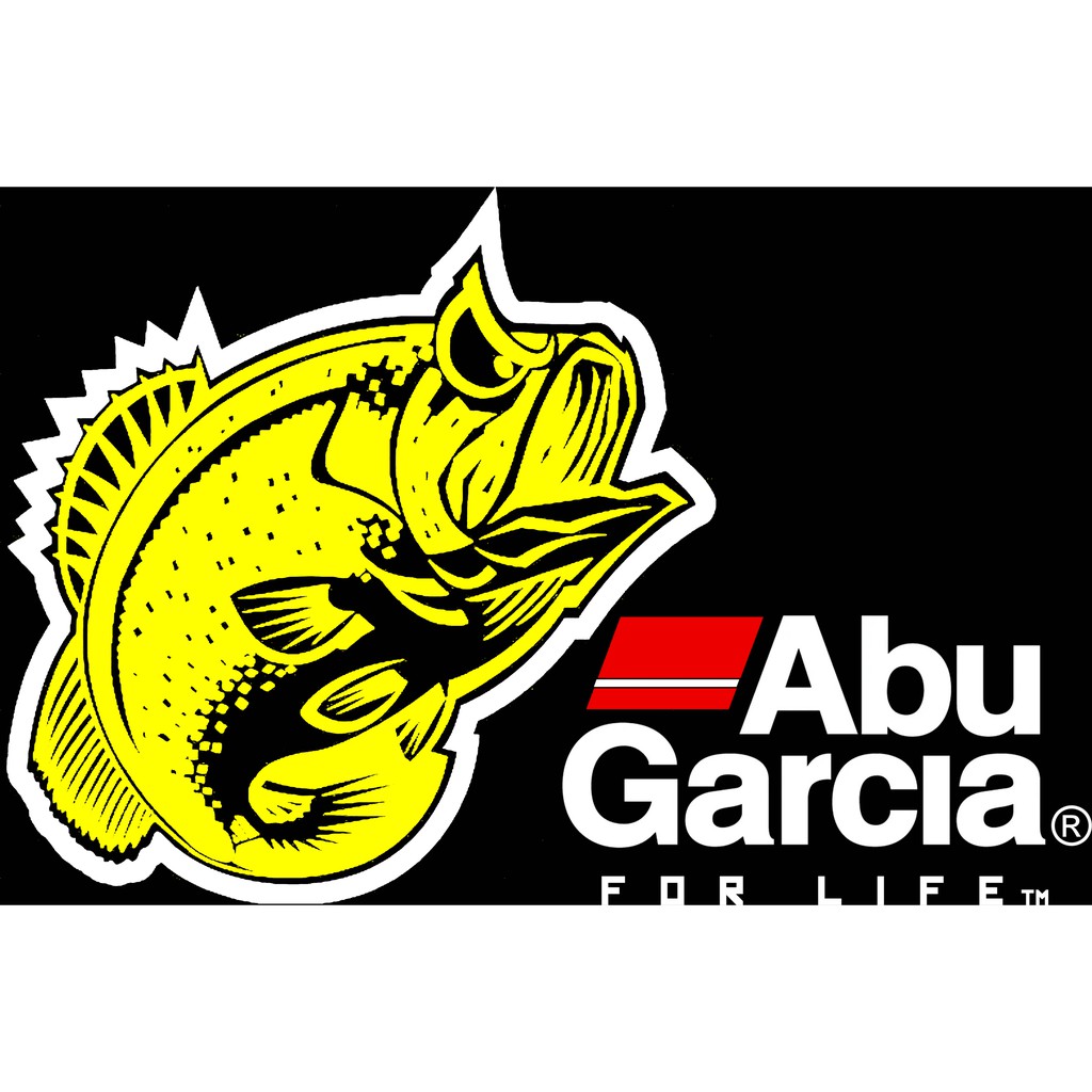 ABU GARCIA For Life Fishing Brand Logo Lures Bait Recreational